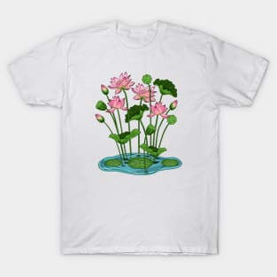 Lotus Flowers T-Shirt